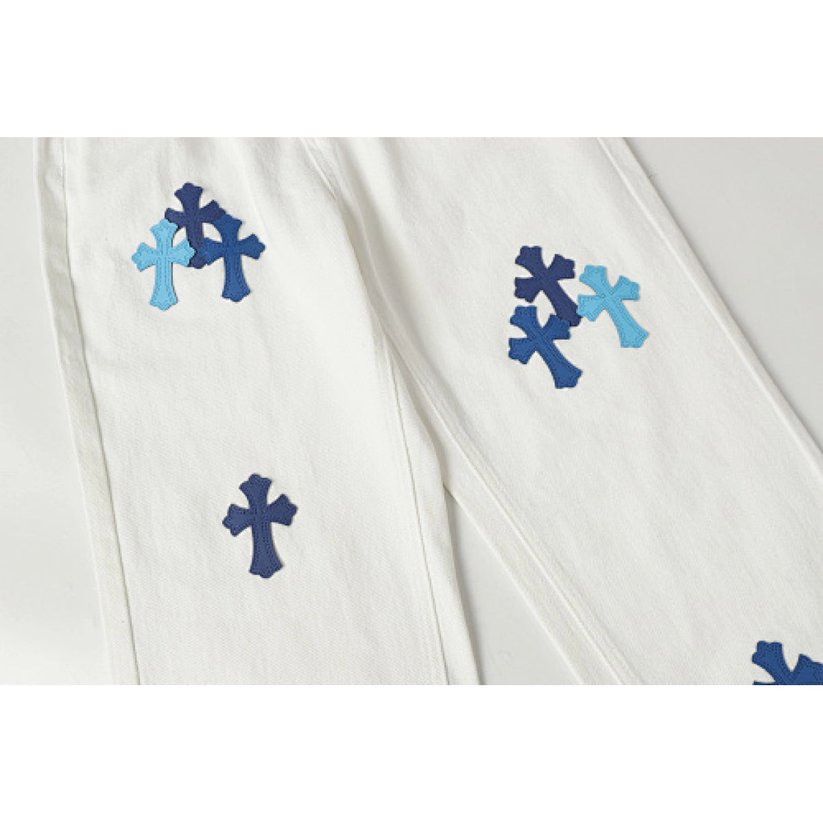Chrome Hearts Jeans-N2805 White – CHJ001