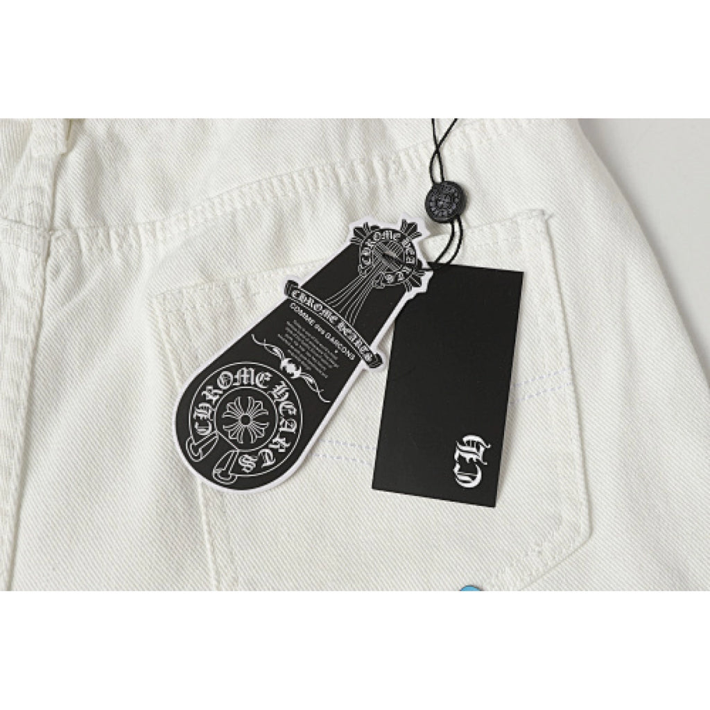 Chrome Hearts Jeans-N2805 White – CHJ001