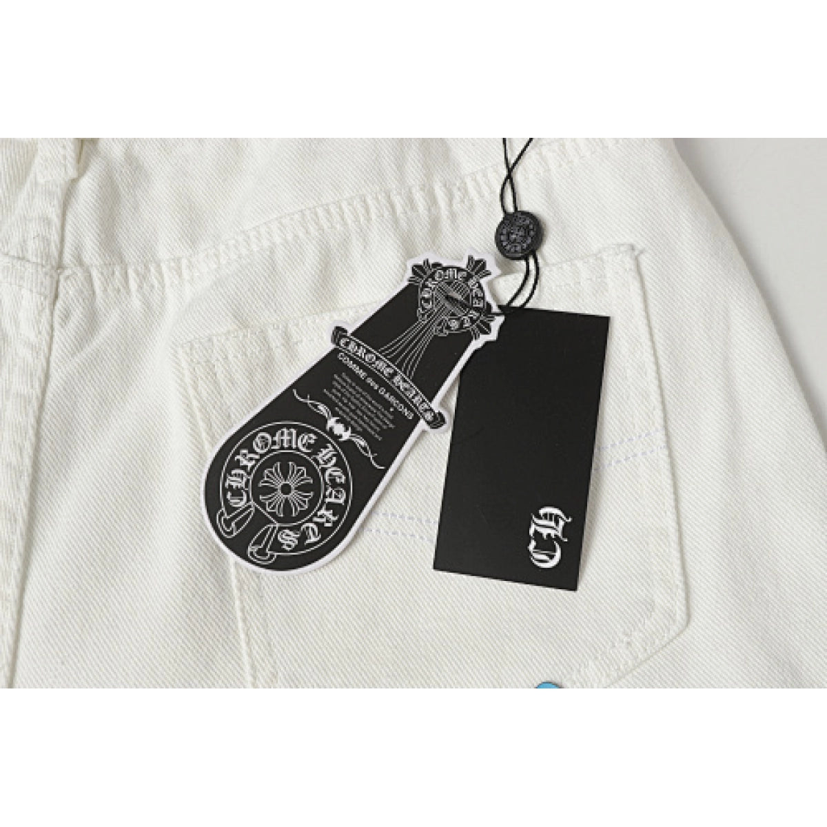 Chrome Hearts Jeans-N2805 White – CHJ001