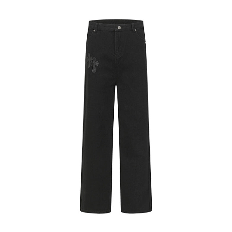 Chrome Hearts Jeans-N2808 Black – CHJ007
