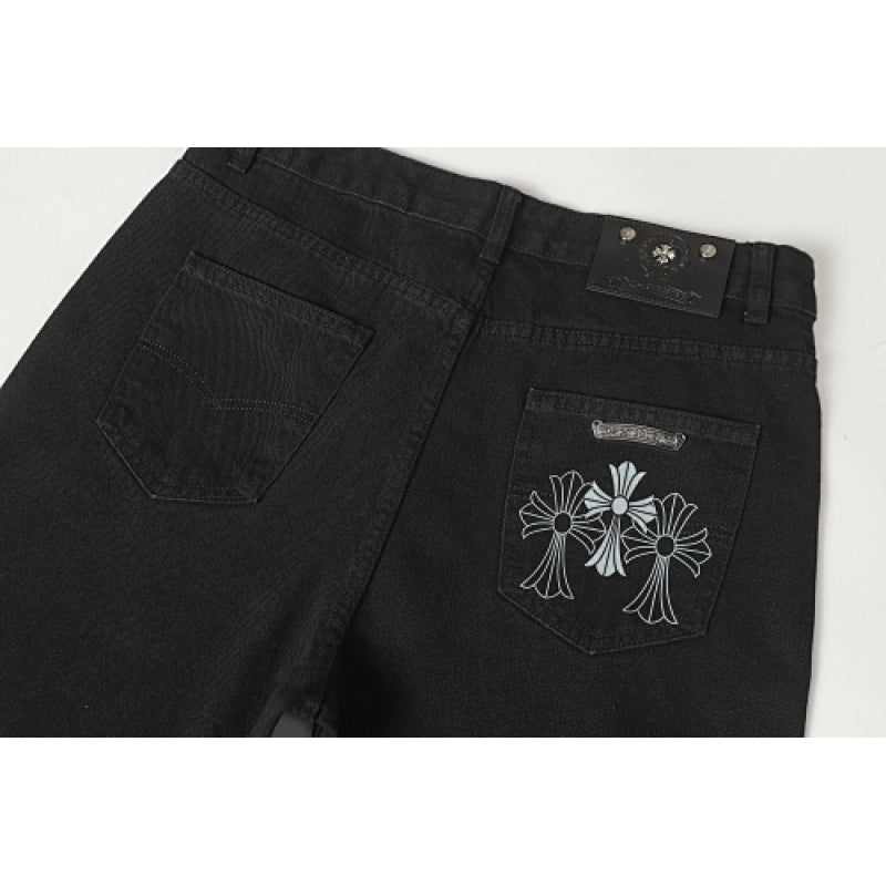 Chrome Hearts Jeans-N2808 Black – CHJ007