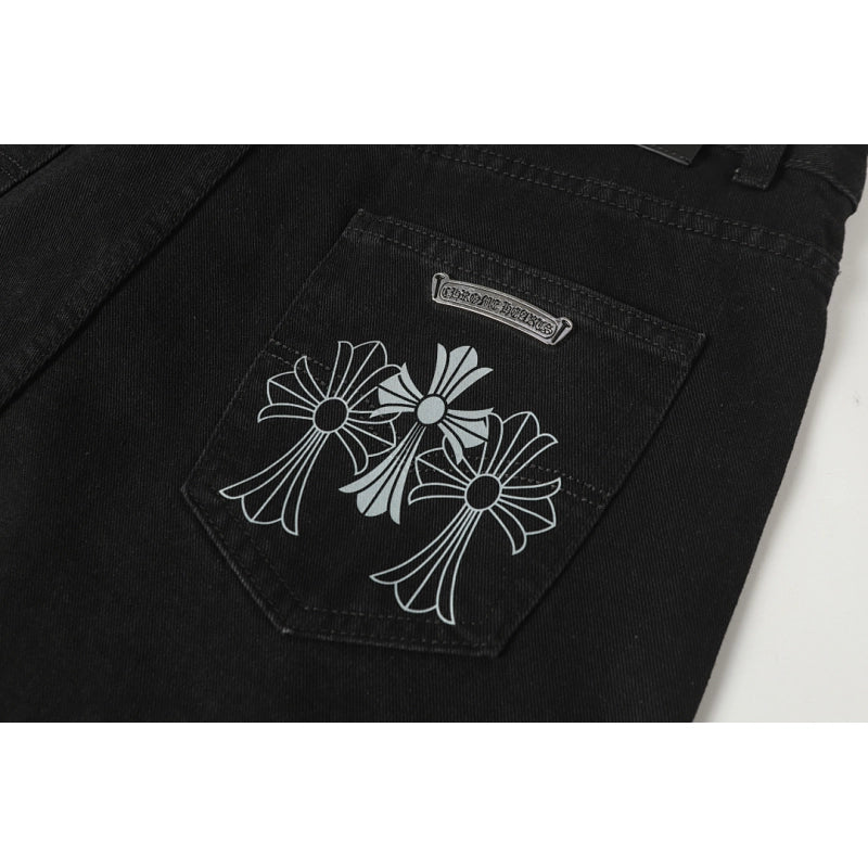 Chrome Hearts Jeans-N2808 Black – CHJ007