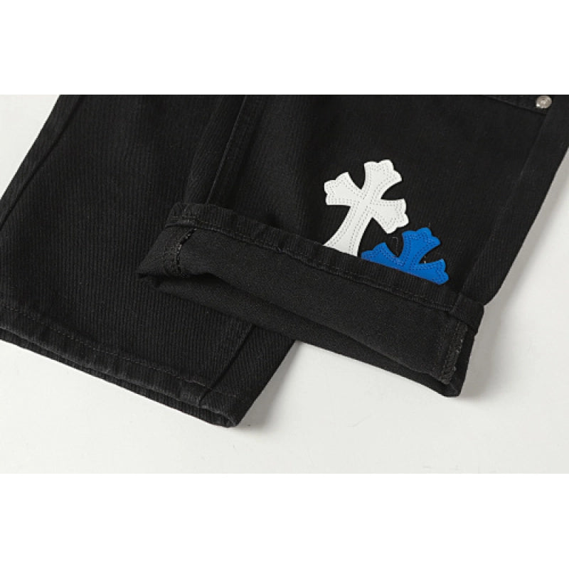 Chrome Hearts Jeans-N2809 Black – CHJ006