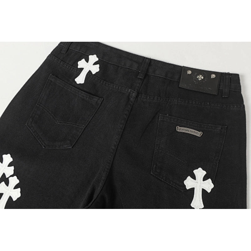 Chrome Hearts Jeans-N2812 Washed Black – CHJ021