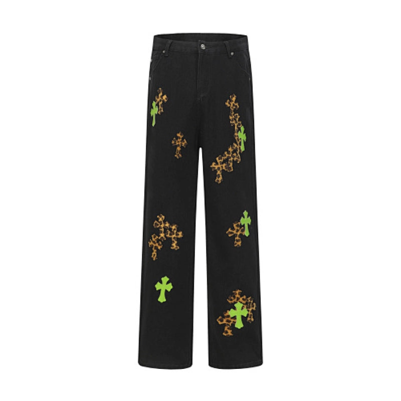 Chrome Hearts Jeans-N2815 Black – CHJ025