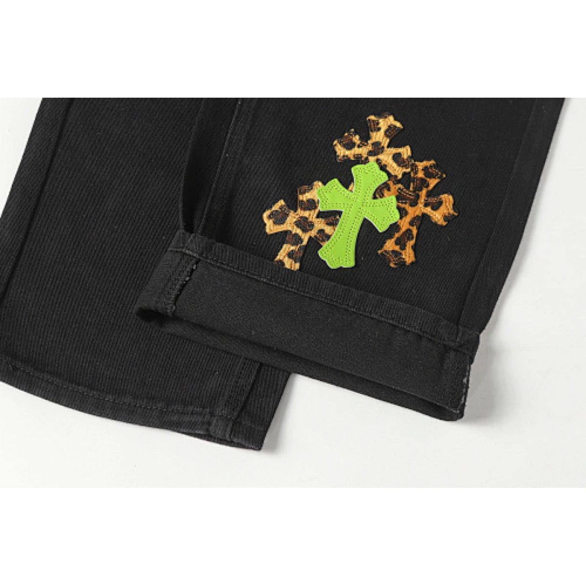 Chrome Hearts Jeans-N2815 Black – CHJ025