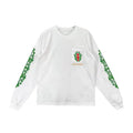 Chrome Hearts LA Exclusive Dagger Logo Long Sleeve White Tshirt – CHK048