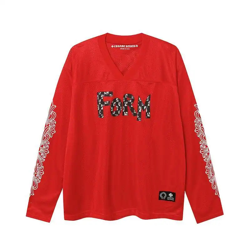 Chrome Hearts Love You Mesh Warm Up Long Sleeve Jersey – CHK023