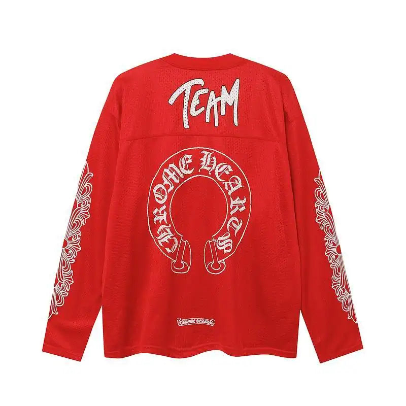 Chrome Hearts Love You Mesh Warm Up Long Sleeve Jersey – CHK023