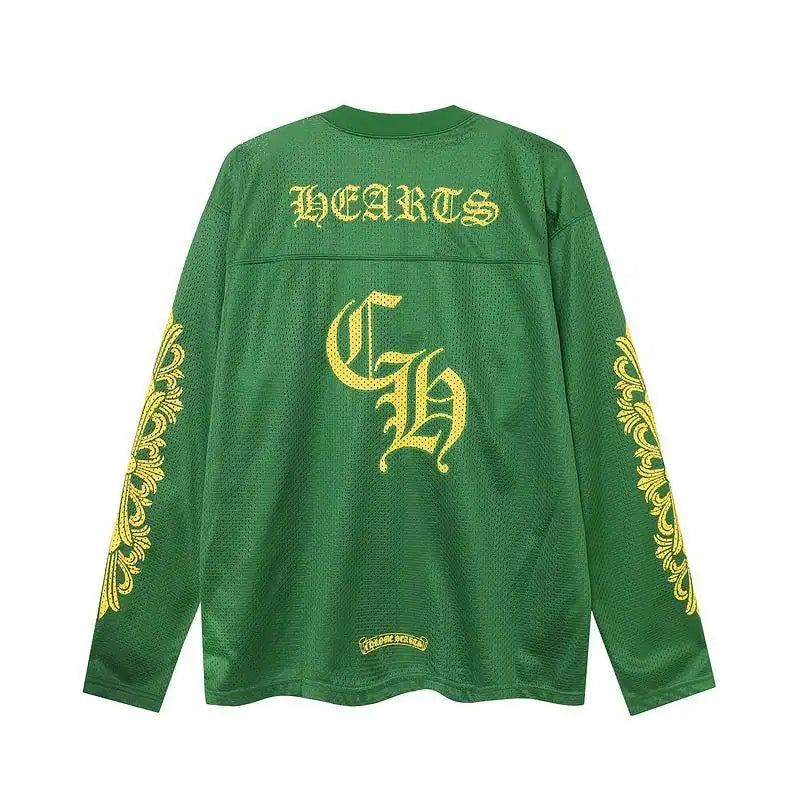 Chrome Hearts Love You Mesh Warm Up Long Sleeve Jersey – CHK025