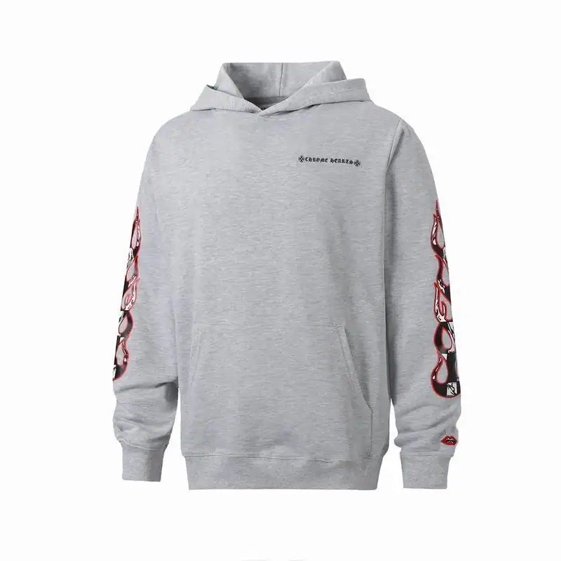 Chrome Hearts Matty Boy Brain Hoodie Heather Grey – CHK005