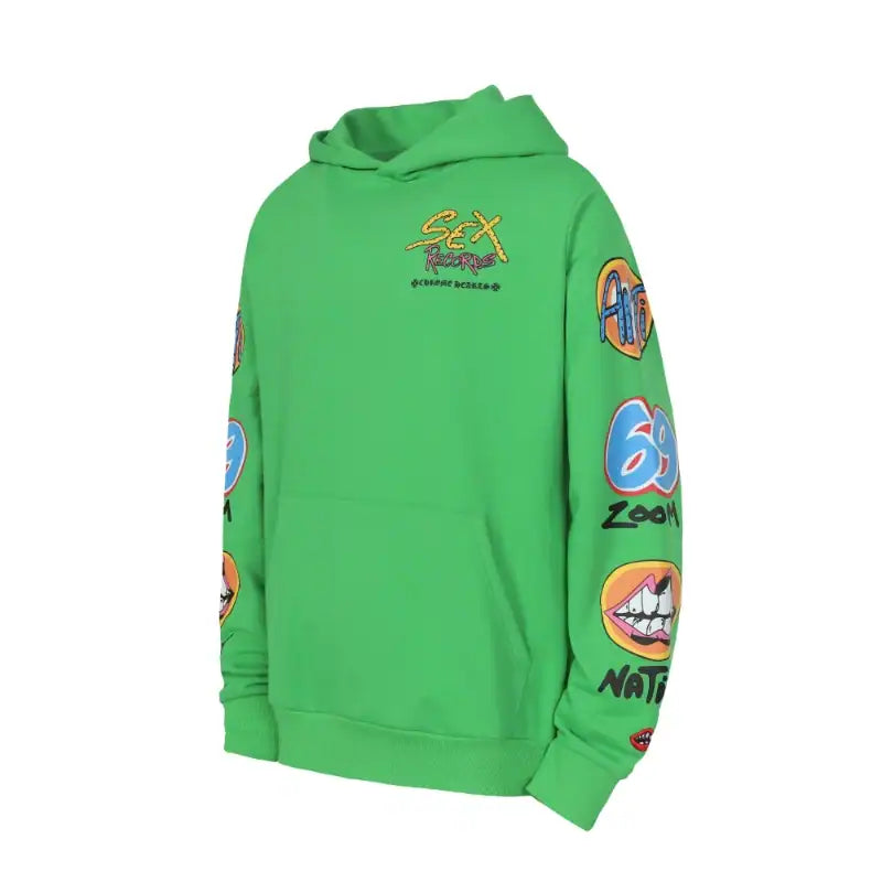 Chrome Hearts Matty Boy Sex Records Hoodie Citrus – CHK047