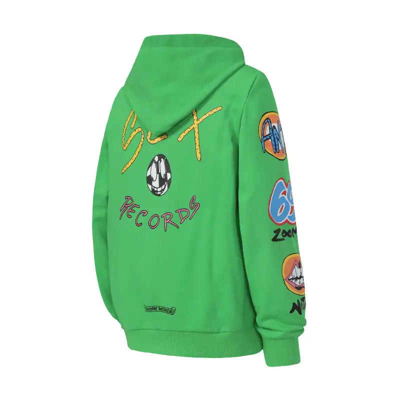 Chrome Hearts Matty Boy Sex Records Hoodie Citrus – CHK047