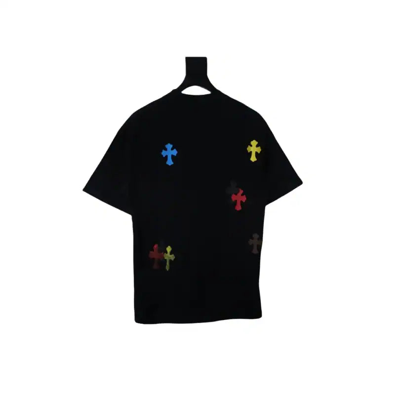 Chrome Hearts Painted Cross T-shirt Black – CHS005
