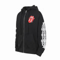 Chrome Hearts Red Tongue Zip Up Hoodie Black – CHK014
