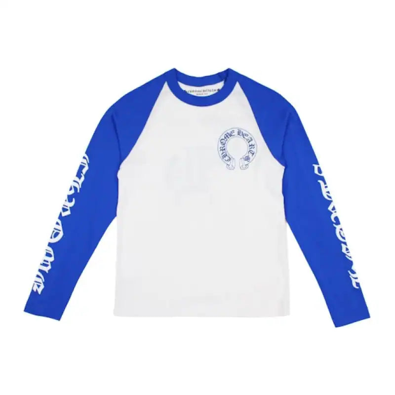 Chrome Hearts Sanskrit Blue White Long Sleeve – CHK010