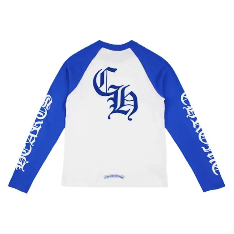 Chrome Hearts Sanskrit Blue White Long Sleeve – CHK010