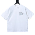 Chrome Hearts Sanskrit & Diamond-Embellished Cross T-Shirt White – CHS106