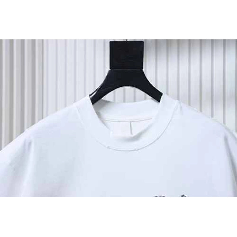 Chrome Hearts Sanskrit & Diamond-Embellished Cross T-Shirt White – CHS106