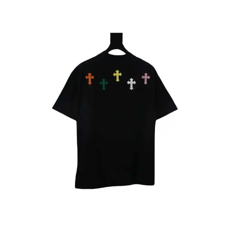 Chrome Hearts Small Logo Embroidered T-shirt Black – CHS006