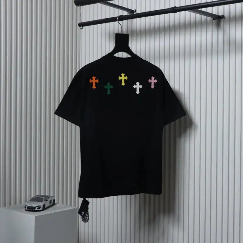 Chrome Hearts Small Logo Embroidered T-shirt Black – CHS006