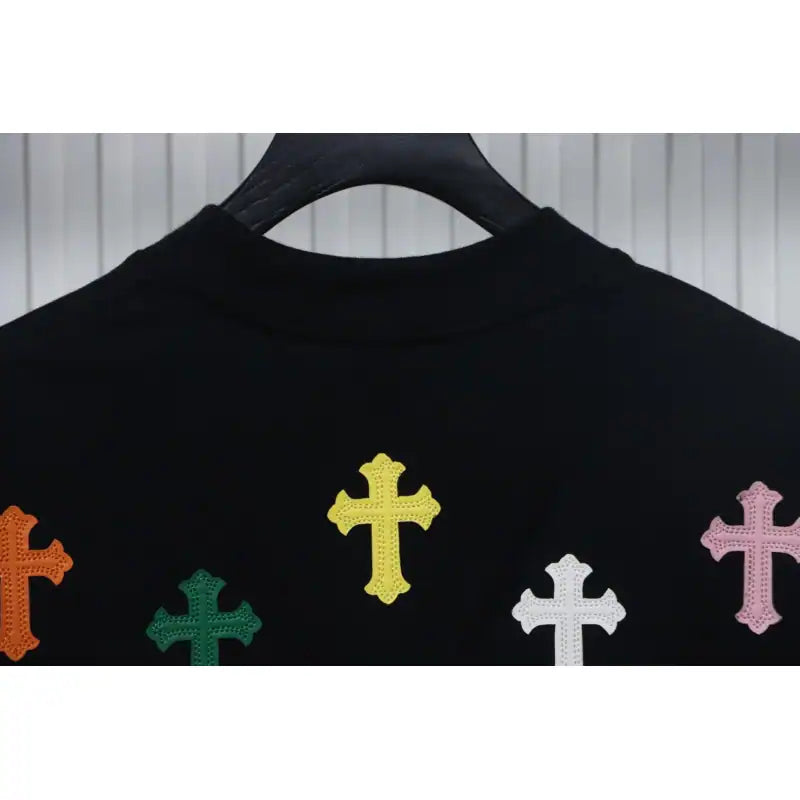 Chrome Hearts Small Logo Embroidered T-shirt Black – CHS006