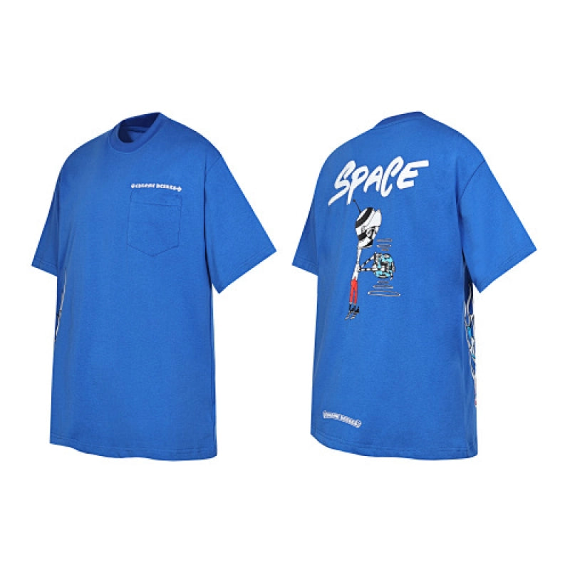 Chrome Hearts T-Shirt Blue – CHS068