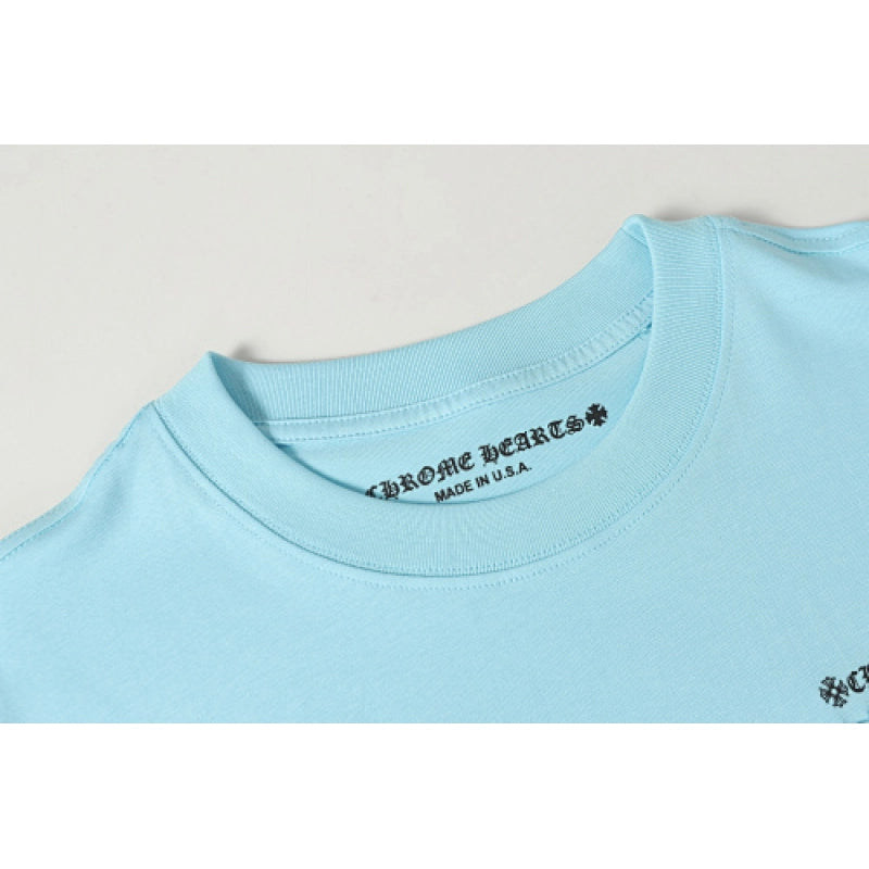 Chrome Hearts T-Shirt Blue – CHS098