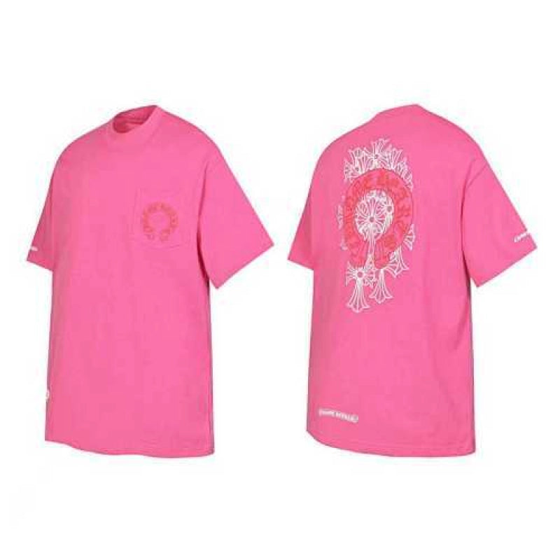 Chrome Hearts T-Shirt Pink – CHS074
