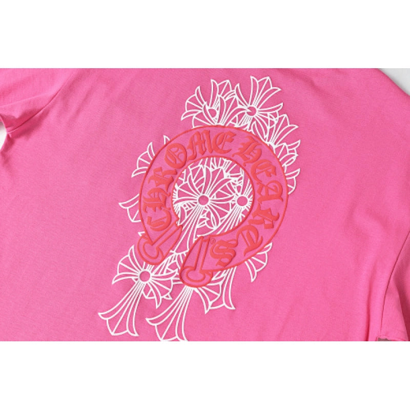 Chrome Hearts T-Shirt Pink – CHS074