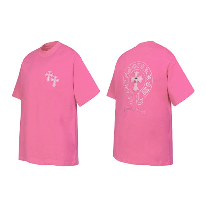 Chrome Hearts T-Shirt Pink – CHS099