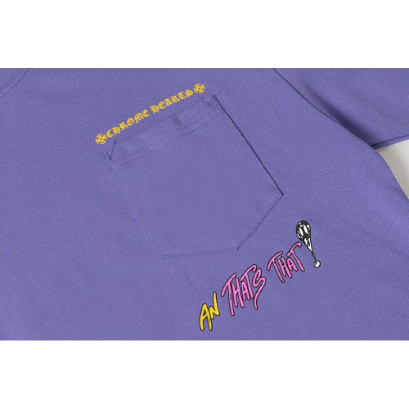 Chrome Hearts T-Shirt Purple – CHS097