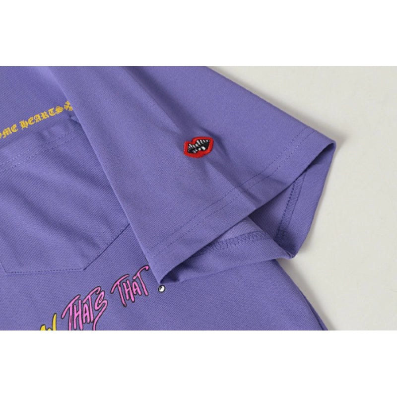 Chrome Hearts T-Shirt Purple – CHS097