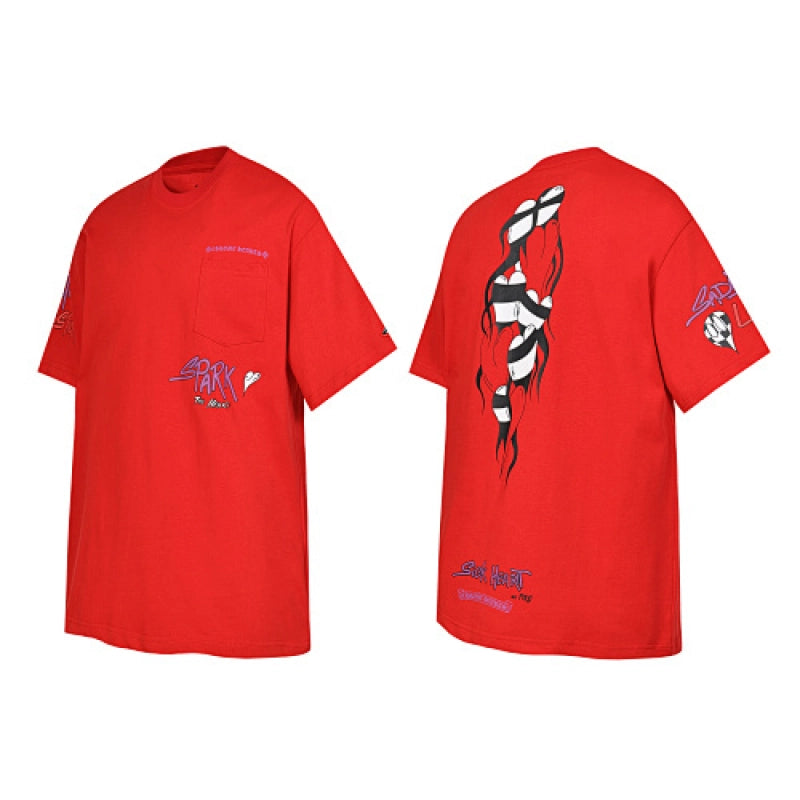 Chrome Hearts T-Shirt Red – CHS070