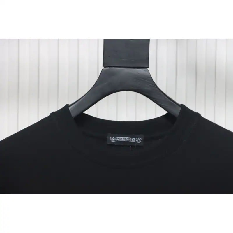 Chrome Hearts Tricolor Cross Horseshoe Print T-shirt Black – CHS011