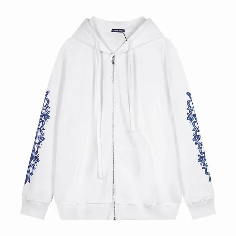 Chrome Hearts x Rolling Stones Tongue & Lips Dagger Zip Up Hoodie – CHK042