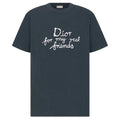 DI0R AND HYLTON NEL T-SHIRT, RELAXED FIT BLUE COTTON JERSEY – DOT051