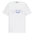 DI0R AND HYLTON NEL T-SHIRT, RELAXED FIT WHITE COTTON JERSEY – DOT057