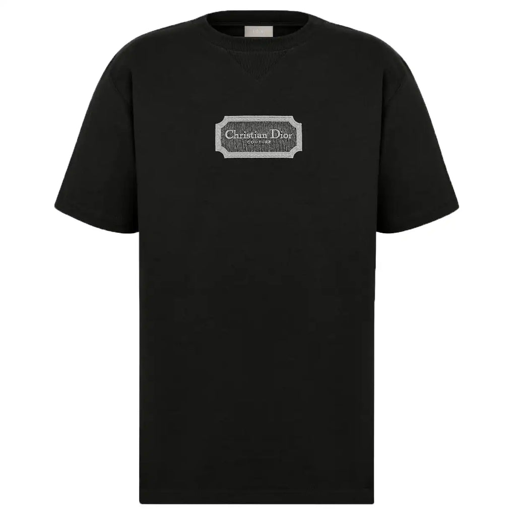 DI0R COTTON T-SHIRT IN BLACK – DOT053