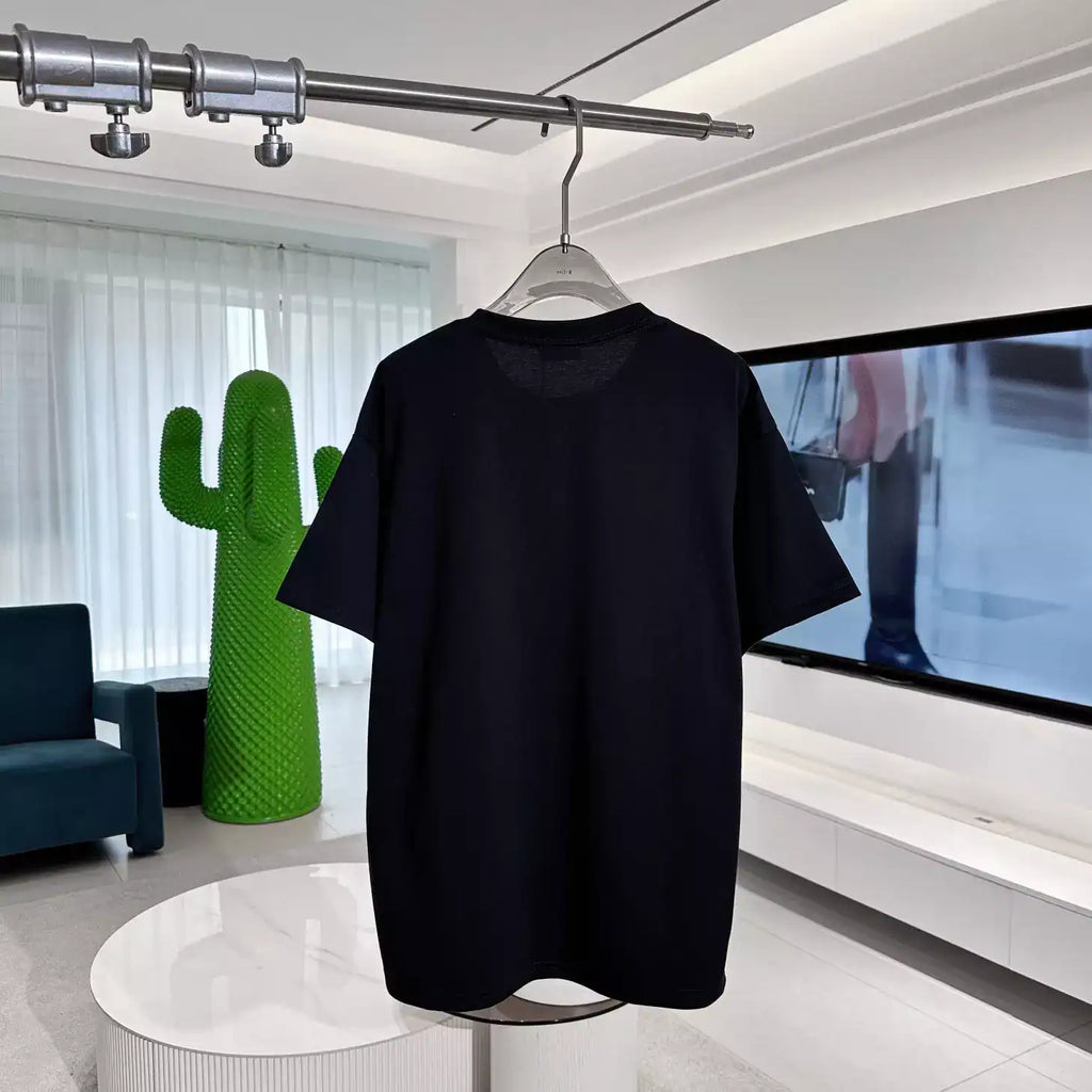 DI0R COTTON T-SHIRT IN BLACK – DOT053