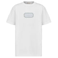 DI0R EMBROIDERED LOGO TSHIRT IN WHITE – DOT052