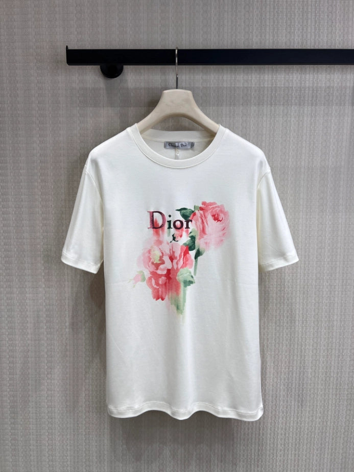 DIOR D-STRIPE COTTON JERSEY T-SHIRT – DOT073