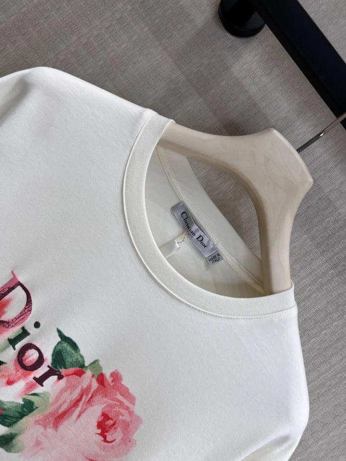 DIOR D-STRIPE COTTON JERSEY T-SHIRT – DOT073