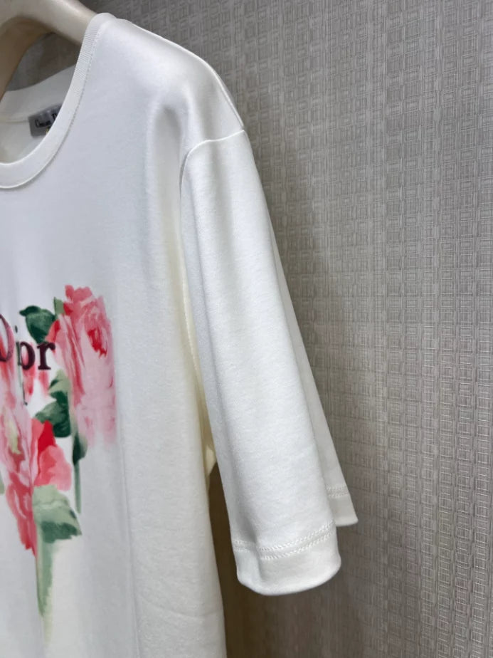 DIOR D-STRIPE COTTON JERSEY T-SHIRT – DOT073