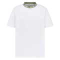 DIOR x LEWIS HAMILTON T-SHIRT, RELAXED FIT WHITE COTTON JERSEY – DOT035