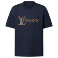 EMBROIDERED SHORT SLEEVED T-SHIRT IN BLACK – LVTS119