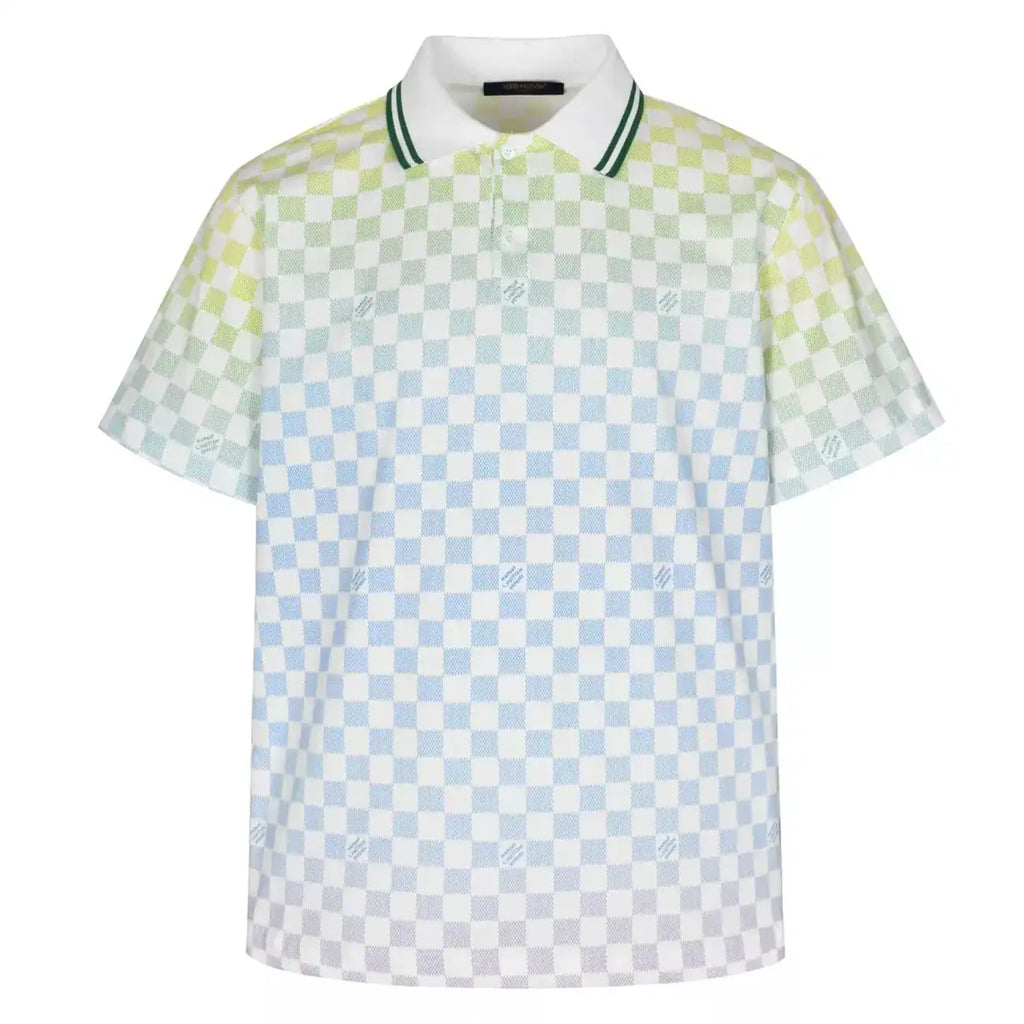 GRADIENT POLOSHIRT IN MULTICOLOR – LVTS139