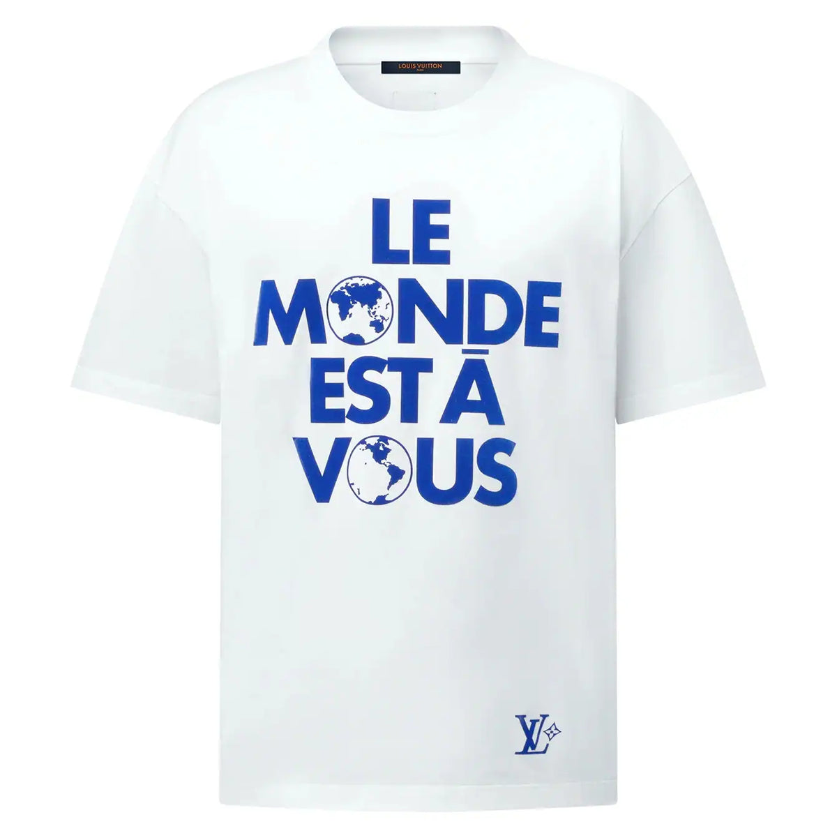 GRAPHIC PRINTED T-SHIRT IN WHITE – LVTS127