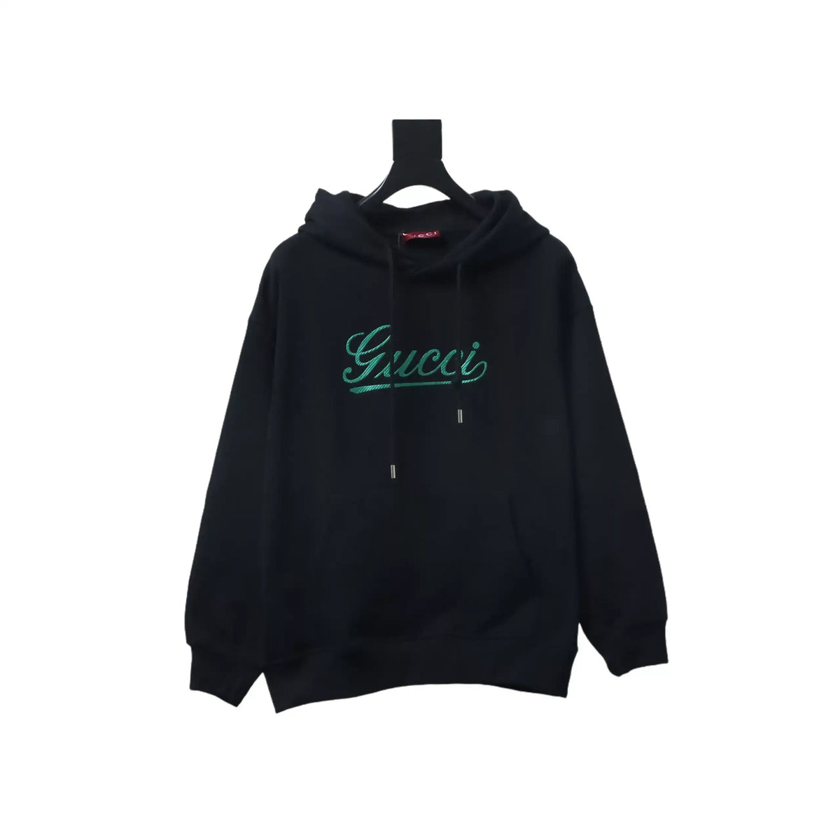 Gucci Hoodie 25Fw Musical Note Signature Logo Embroidery Black – GCK065