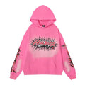 Hellstar Grey Future Flame Hoodie – HHD026